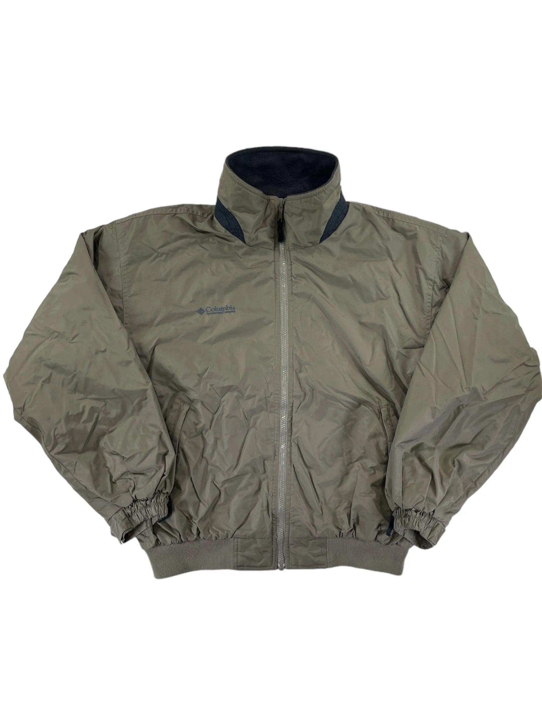 Mens Fleece Lined Bomber Jacket