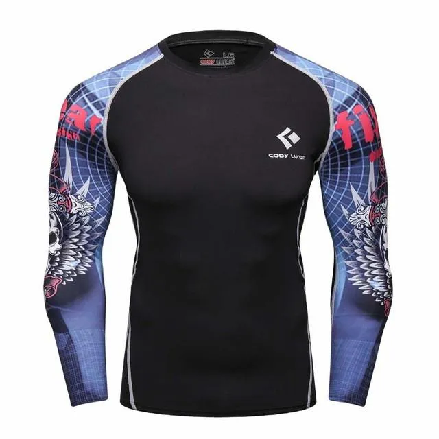 Men's Long Sleeves Bodybuilding