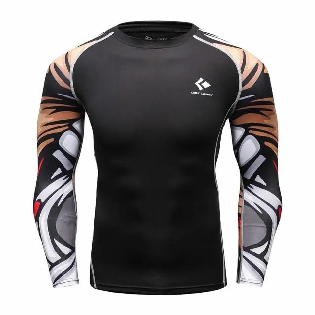 Men's Long Sleeves Bodybuilding