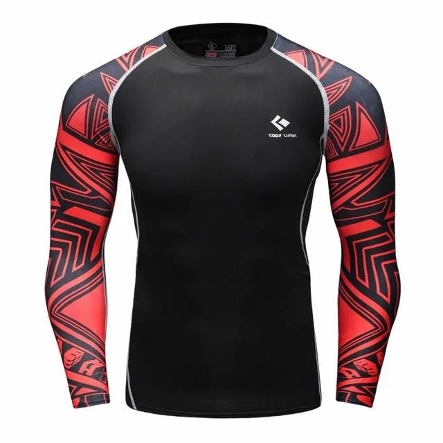 Men's Long Sleeves Bodybuilding