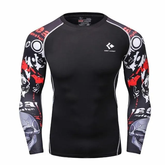 Men's Long Sleeves Bodybuilding