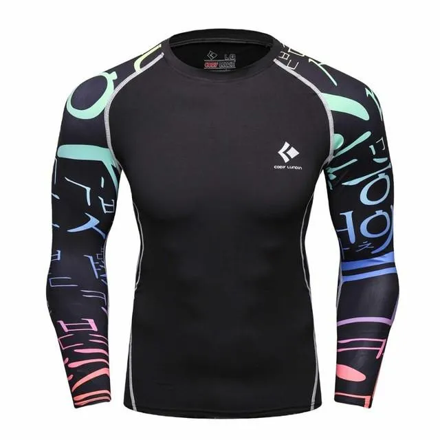 Men's Long Sleeves Bodybuilding