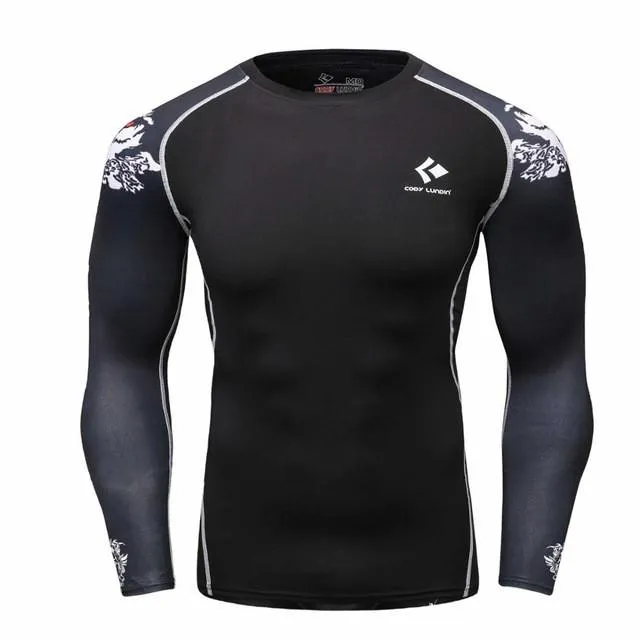 Men's Long Sleeves Bodybuilding