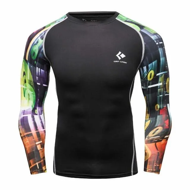 Men's Long Sleeves Bodybuilding