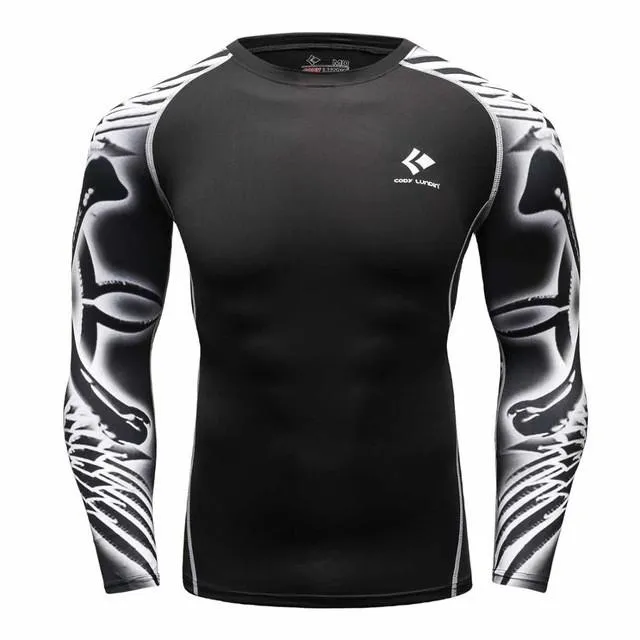 Men's Long Sleeves Bodybuilding