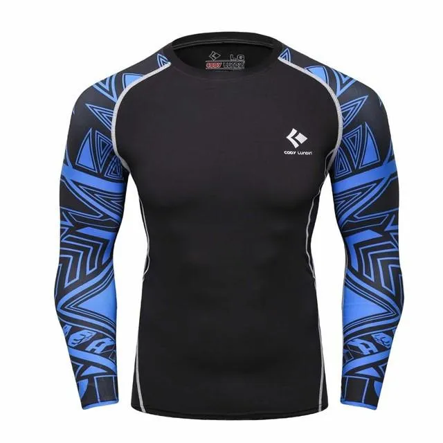 Men's Long Sleeves Bodybuilding