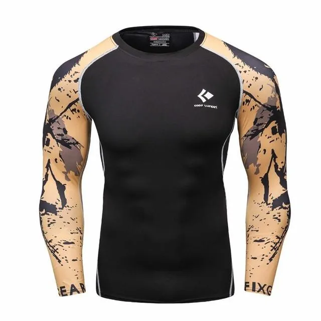 Men's Long Sleeves Bodybuilding