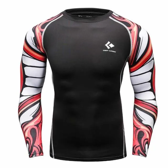 Men's Long Sleeves Bodybuilding