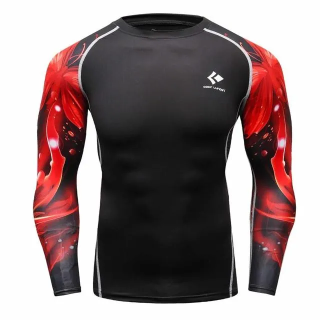 Men's Long Sleeves Bodybuilding