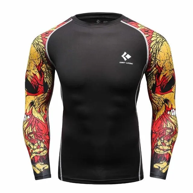 Men's Long Sleeves Bodybuilding