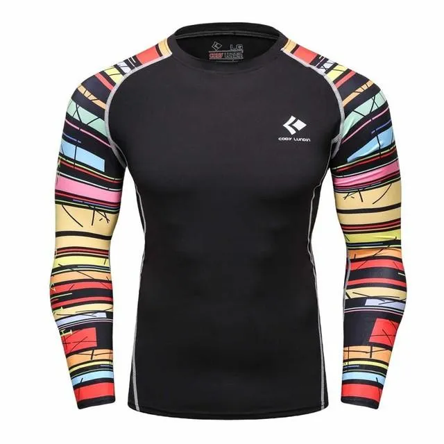 Men's Long Sleeves Bodybuilding