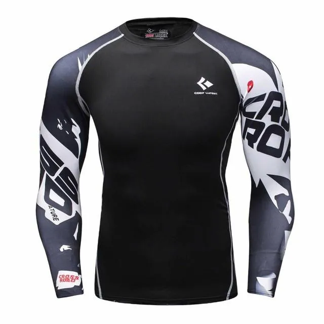 Men's Long Sleeves Bodybuilding