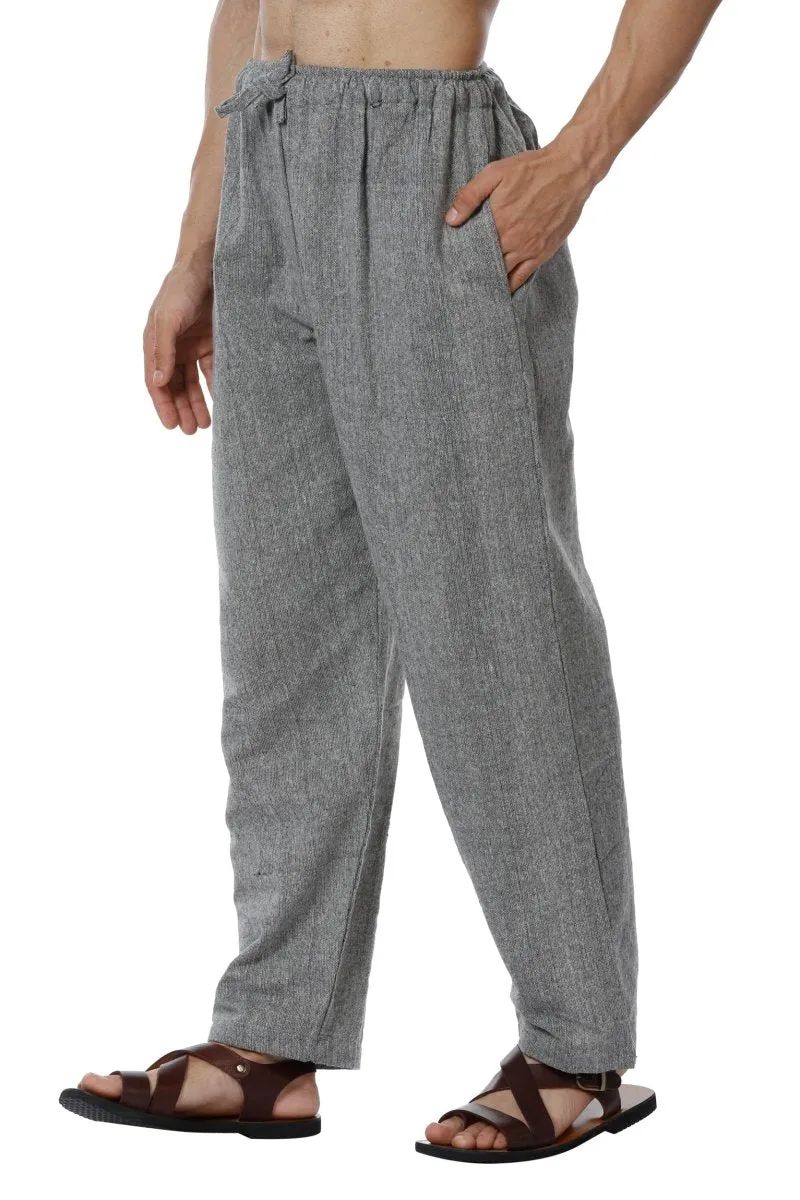 Men's Lounge Pants | Grey | Fits Waist Size 28" to 36"