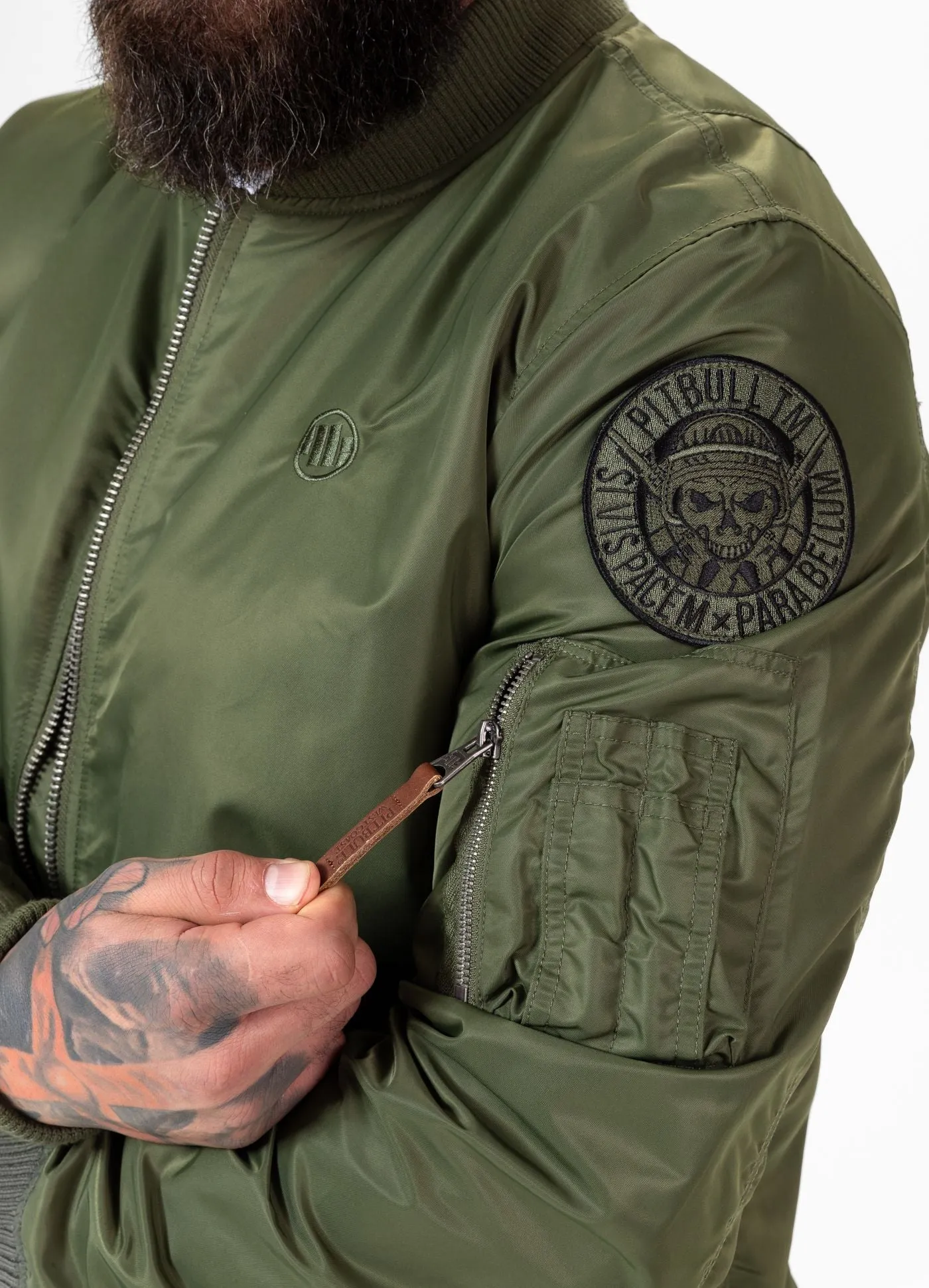 Men's transitional jacket MA-1 Logo