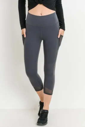 Mesh Pocket Capris