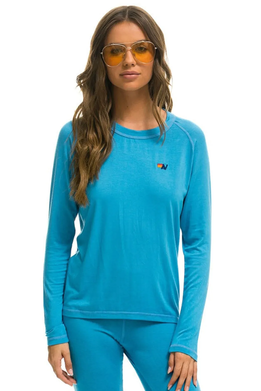 MICRO MODAL BASE LAYER TOP - OCEAN