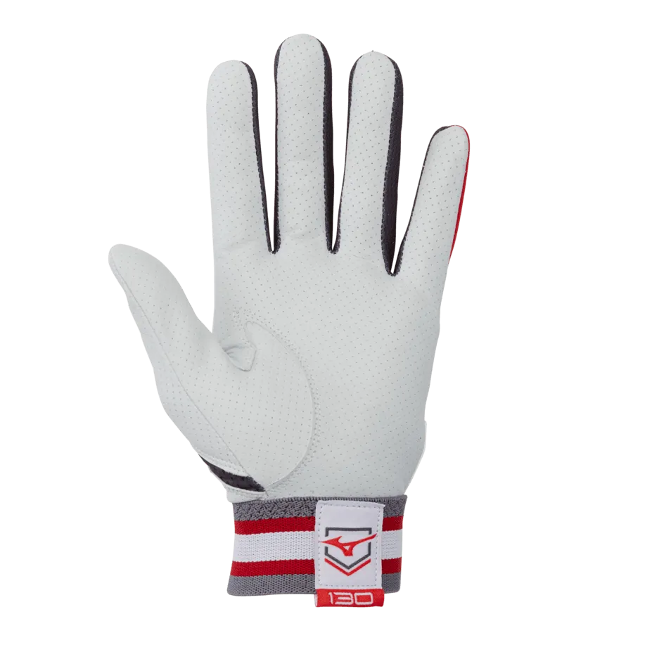 Mizuno B-130 Adult Baseball Batting Glove: 330395