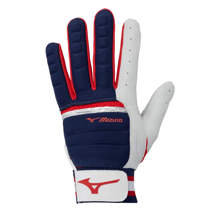 Mizuno B-130 Adult Baseball Batting Glove: 330395