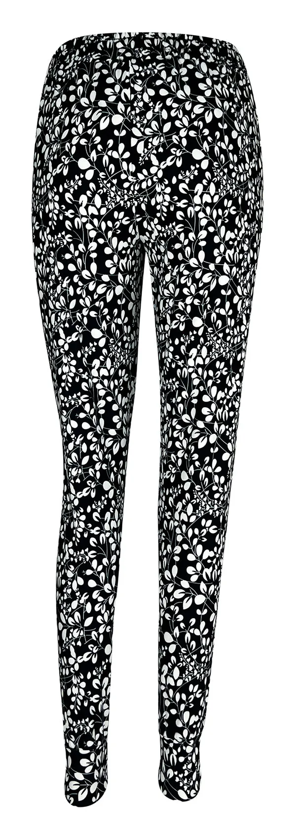 Monochrome Leaves Joggers