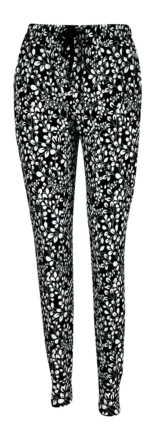 Monochrome Leaves Joggers