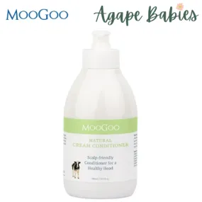 MooGoo Natural Cream Conditioner - Scalp Friendly 500ml/16.9oz Exp: 02/26