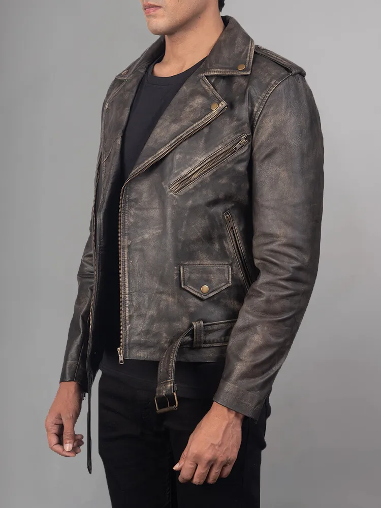 Negan The Walking Dead Black Leather Jacket