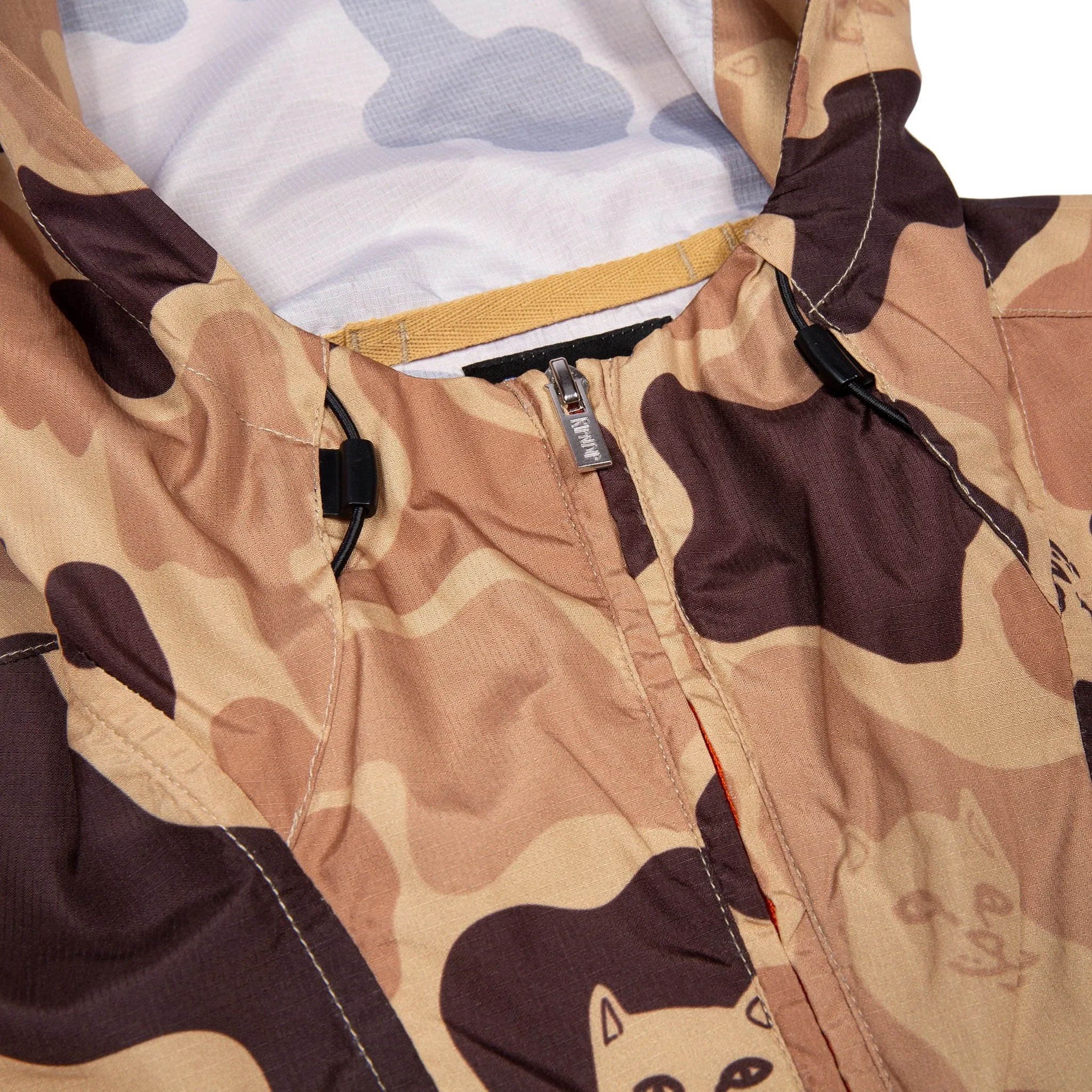 Nerm Camo Packable Anorak Jacket (Desert Camo)