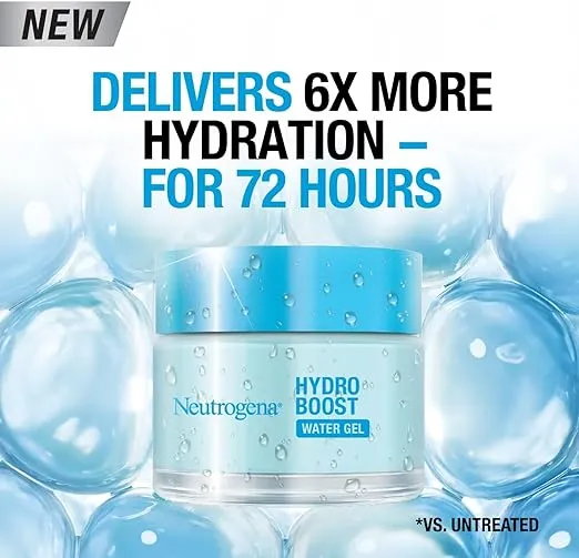 Neutrogena Hydro Boost Gel Cream with Hyaluronic Acid   Amino Acids   Electrolytes   Ceramides - For dry skin