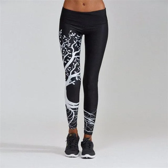 NiceWomen's Leggings - Push Up Polyester Ankle-Length - High Waist - Lady's Fitness Legging (TBL)