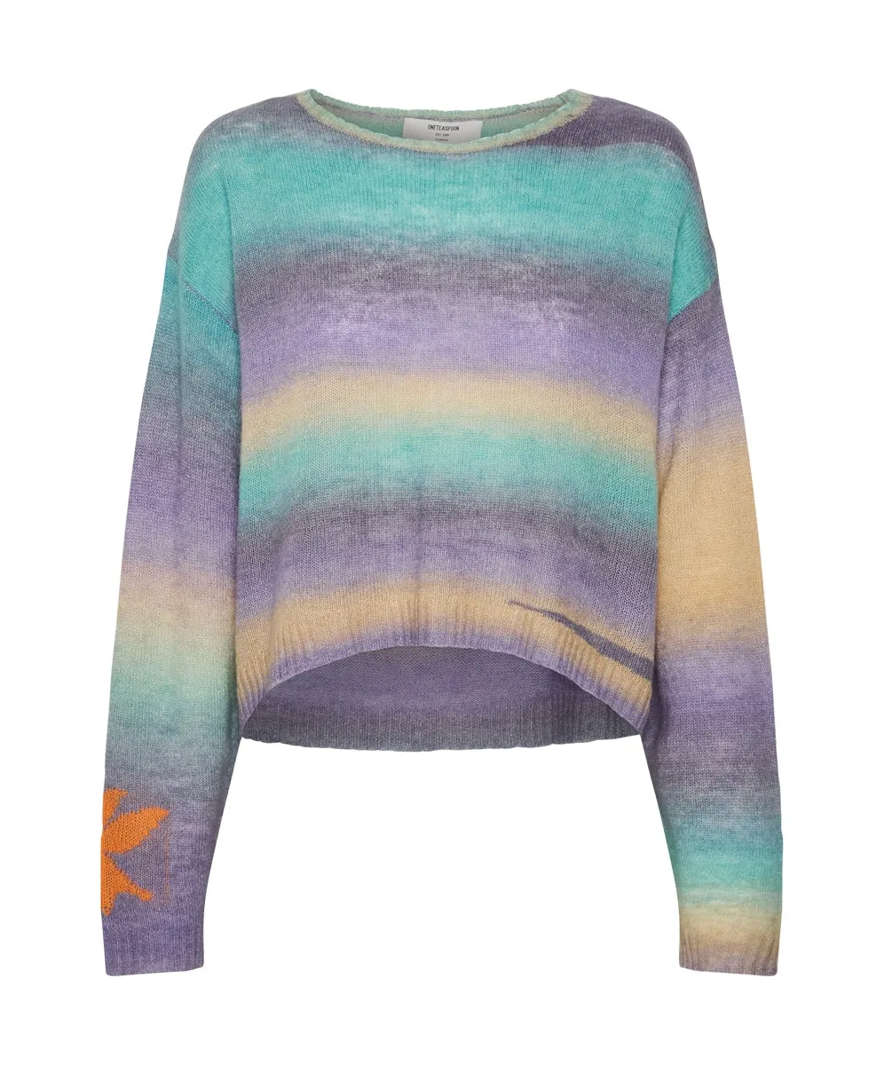 ONE TEASPOON Womens Gradual Dusk Sweater - Multi