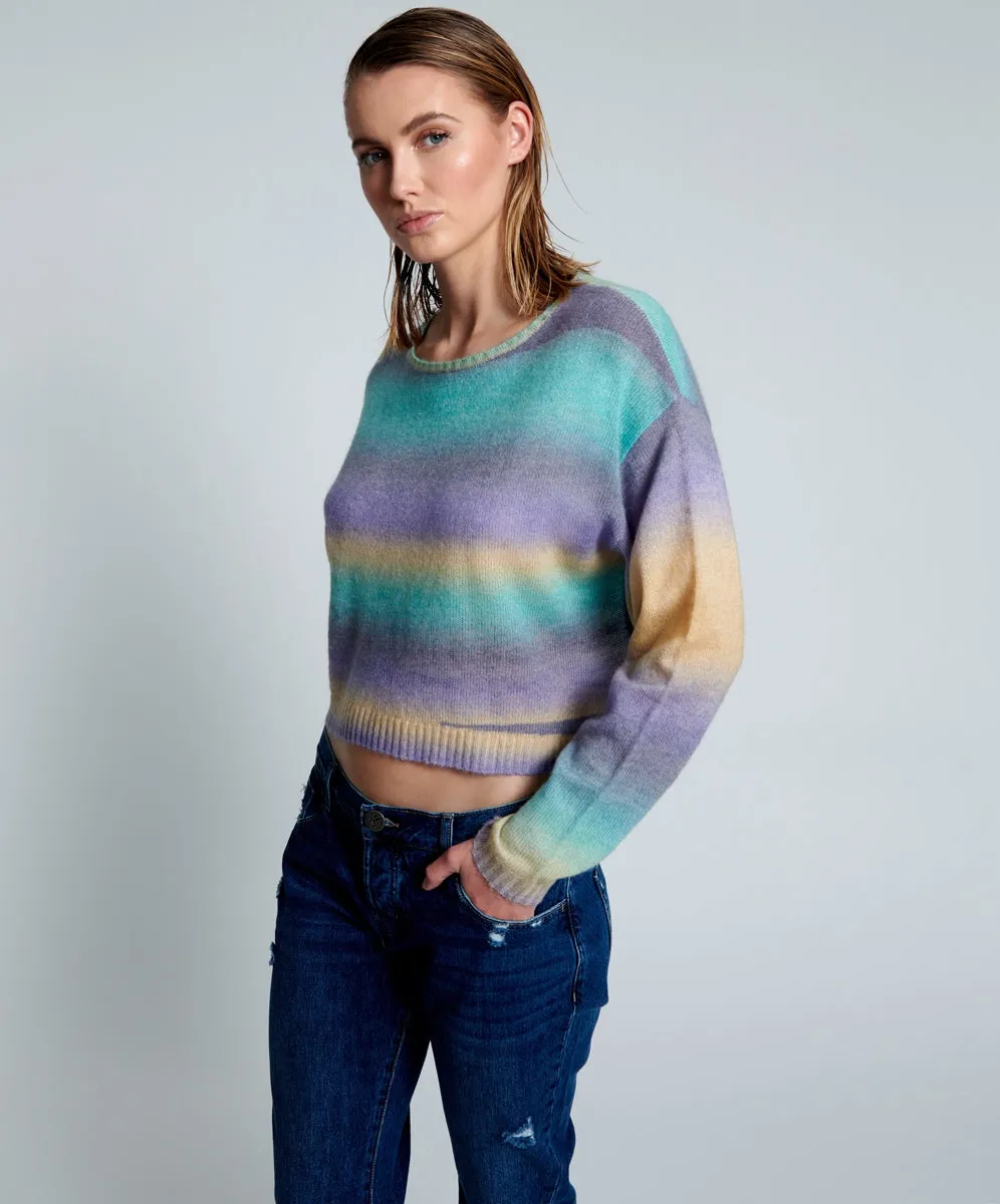 ONE TEASPOON Womens Gradual Dusk Sweater - Multi