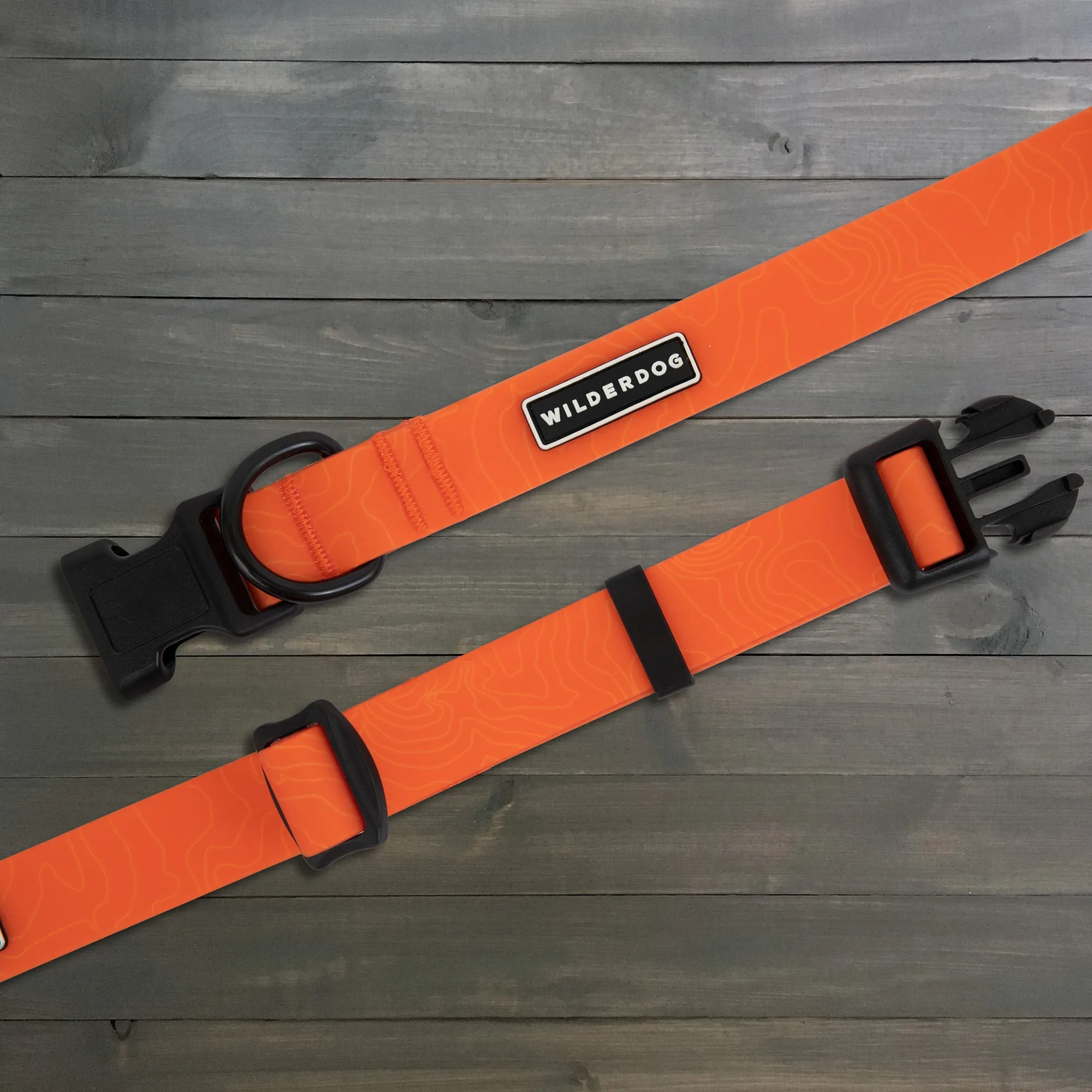 Orange Waterproof Collar