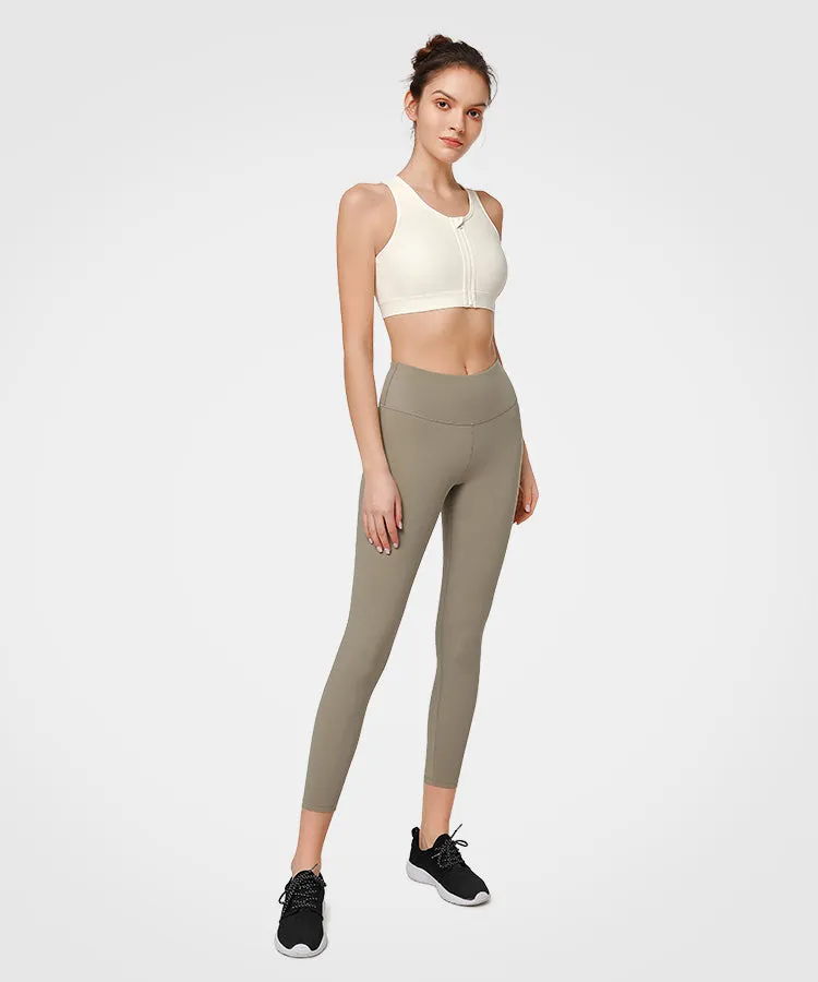 Power High Waist Lined Running Leggings | Women's High Support Leggings