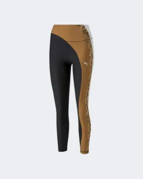 Puma Safari Glam High Waisted Full Length Women Training Tight Multicolor 522248-51