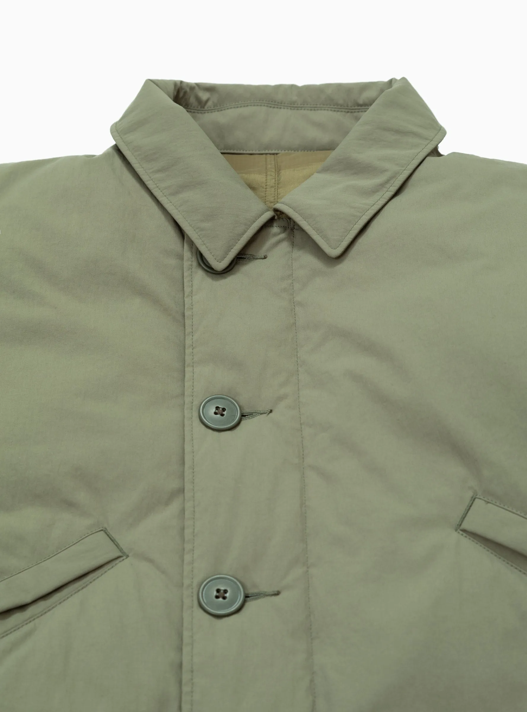 Remi Reversible Down Coat Olive