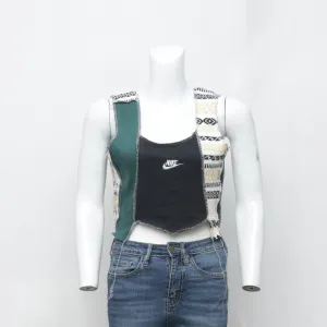 Rework Nike Sweater Crop Top