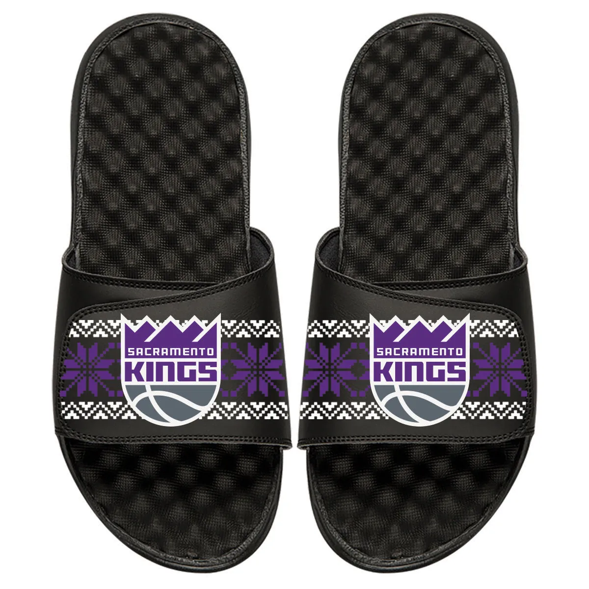 Sacramento Kings Ugly Sweater Slides