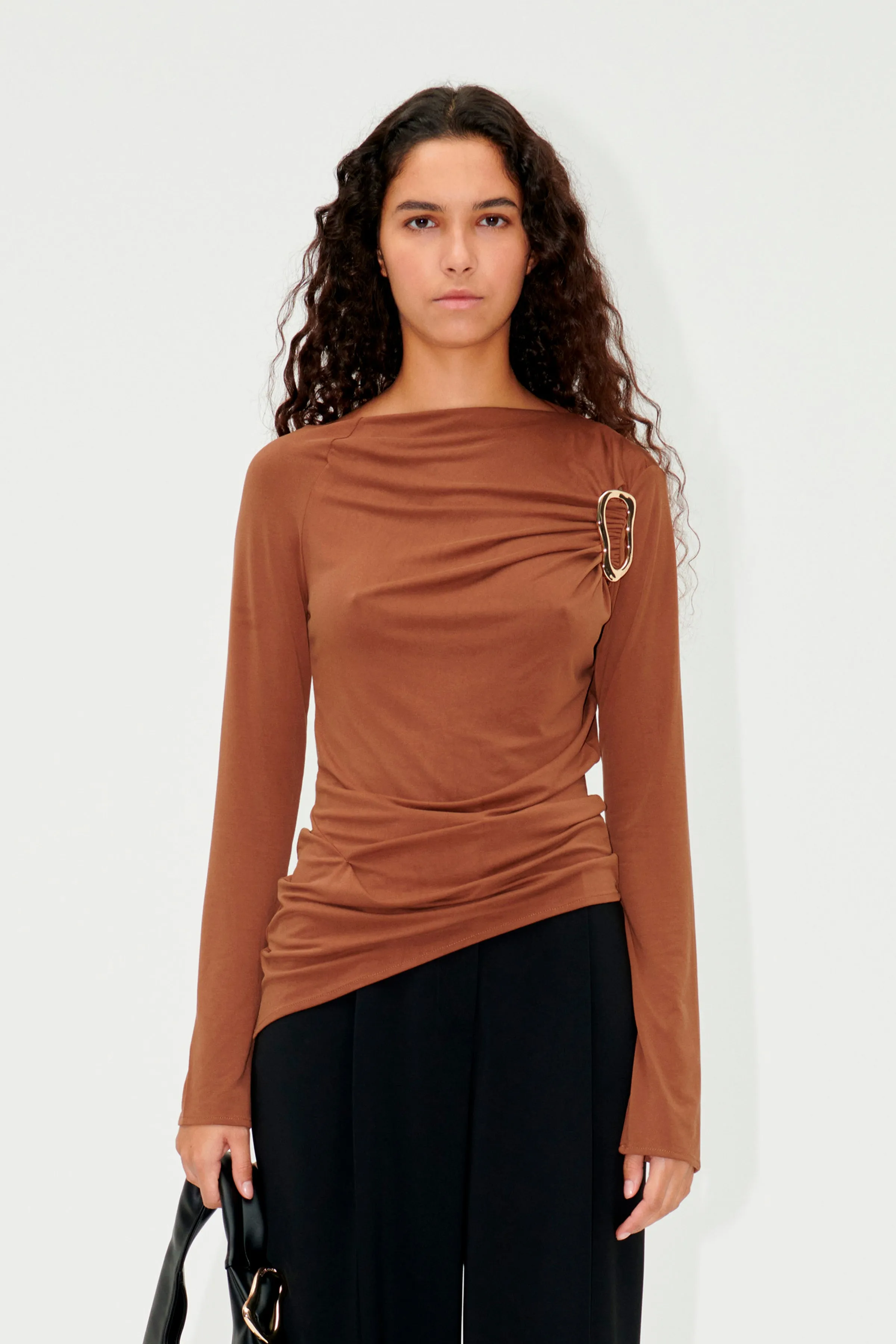 SGYarah Blouse - Brown