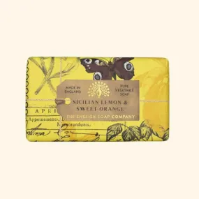 Sicilian Lemon & Sweet Orange Soap By English Soap Company