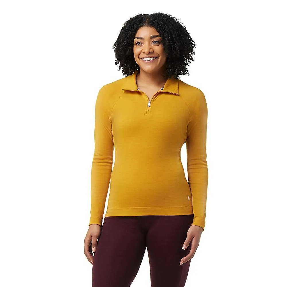 Smartwool Womens Classic Thermal Merino Base Layer 1/4 Zip