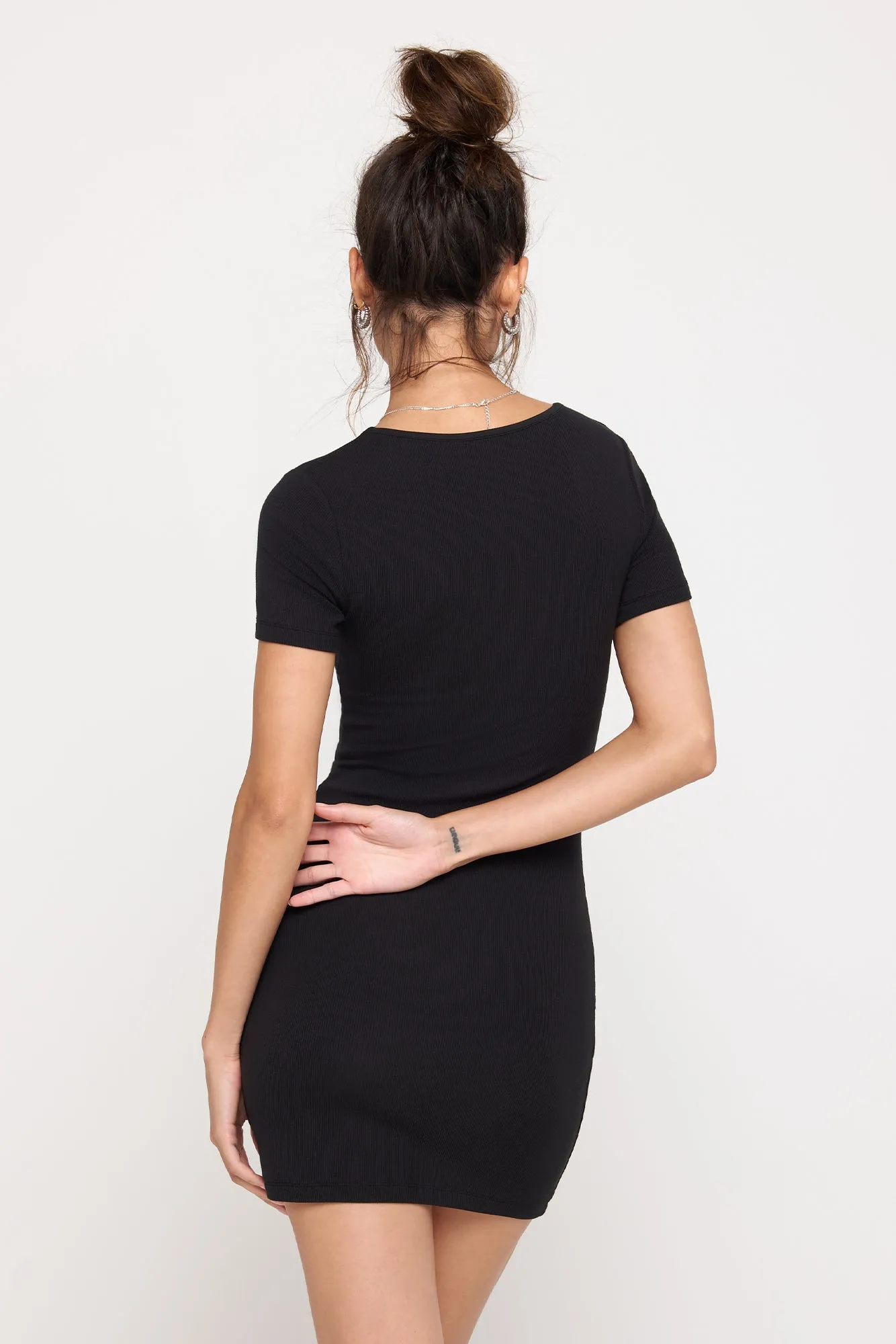 Spiritual Gangster Celine Scoop Neck Dress