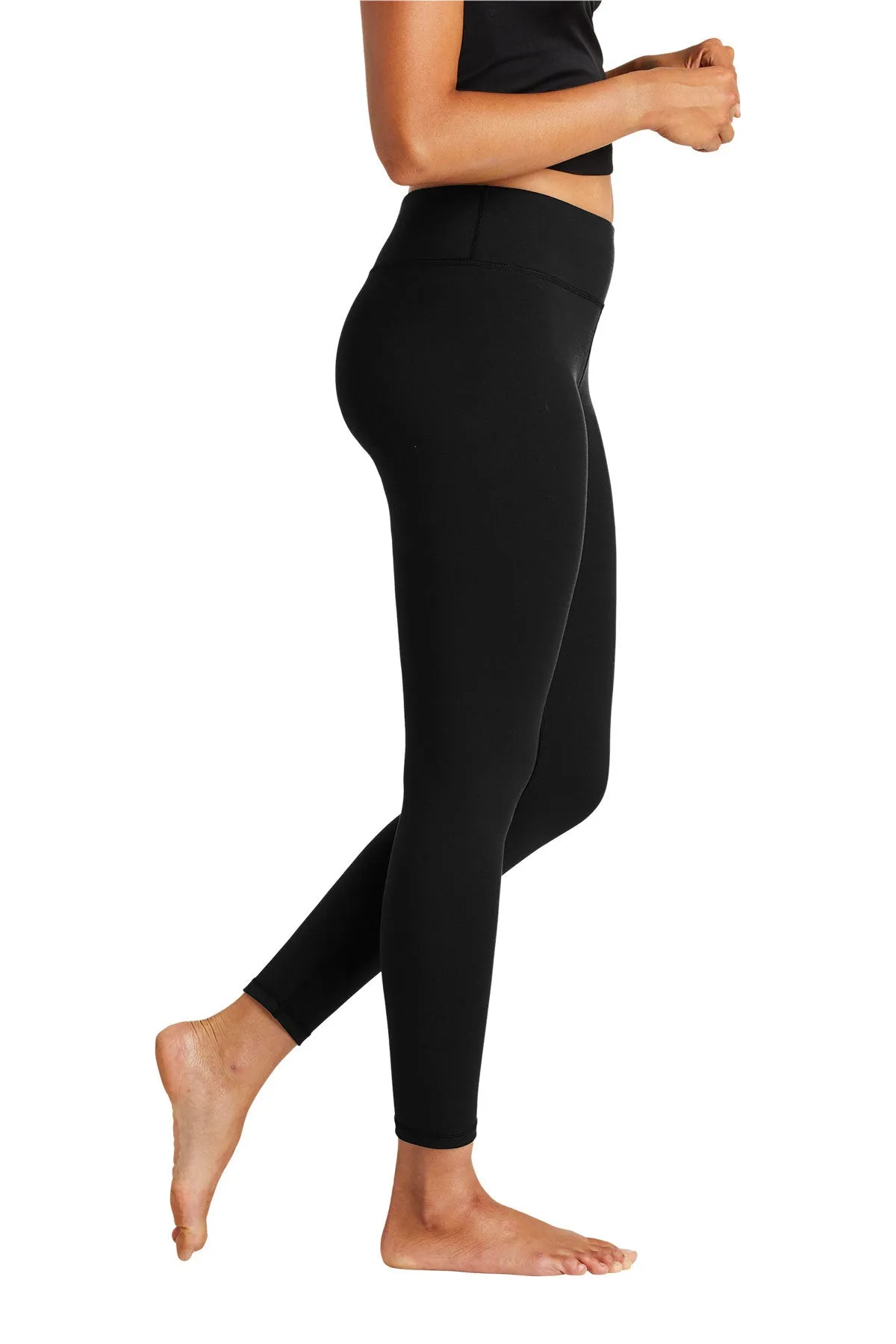 Sport-Tek Ladies Custom 7/8 Leggings, Black