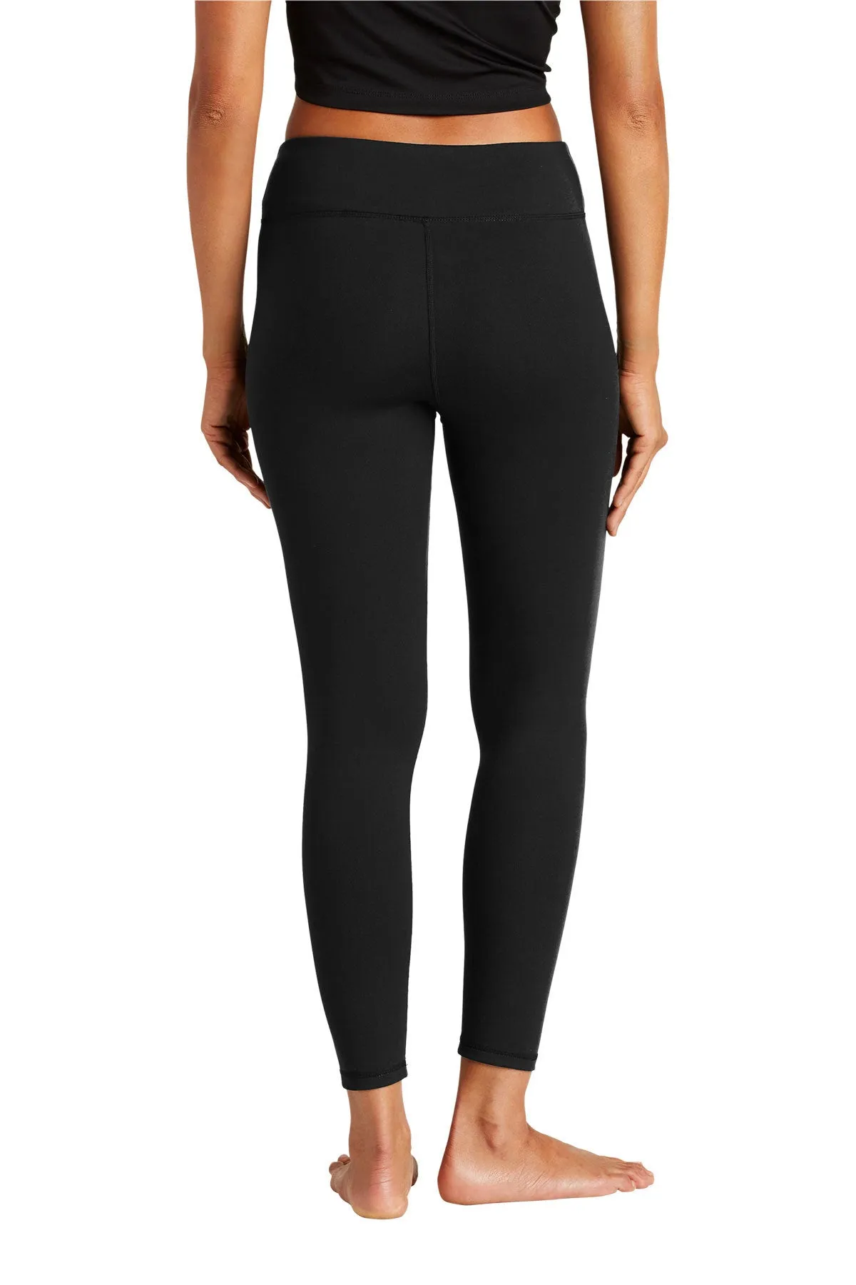 Sport-Tek Ladies Custom 7/8 Leggings, Black