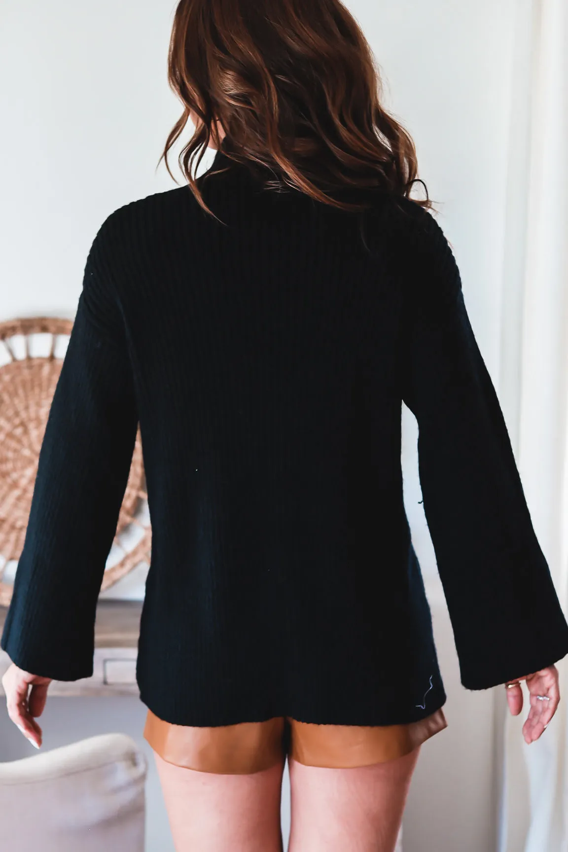 The Charlotte Oversized Turtleneck Sweater-FINAL SALE