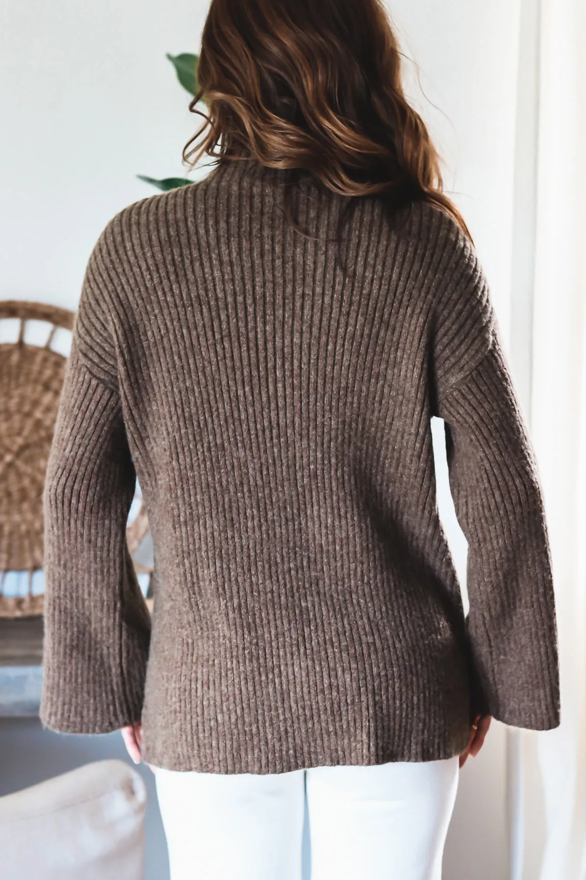 The Charlotte Oversized Turtleneck Sweater-FINAL SALE