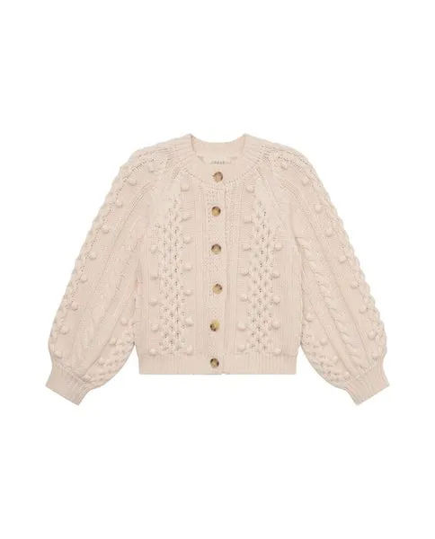 The Mountainside Cardigan, Cream