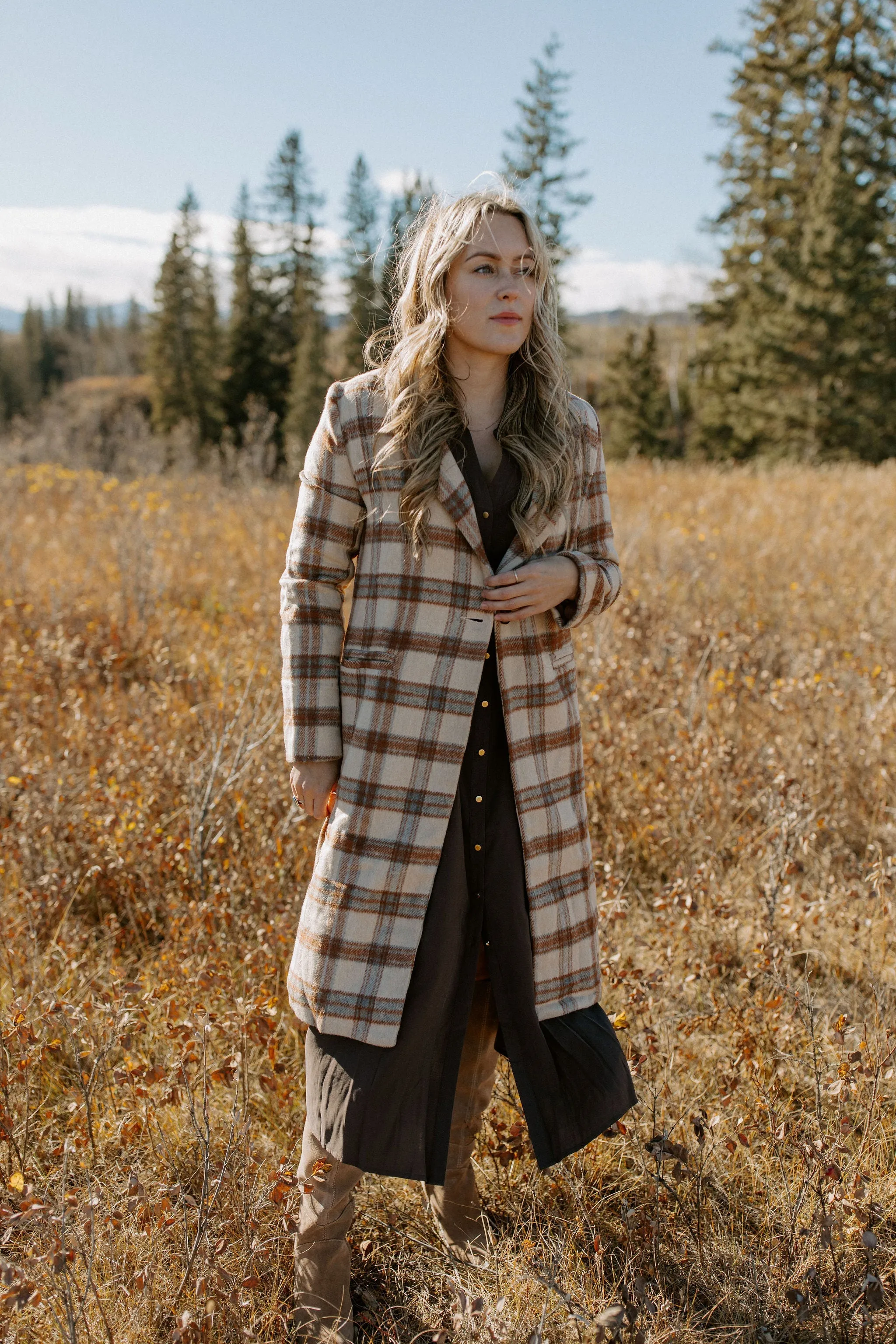 The Nature Lover Plaid Coat