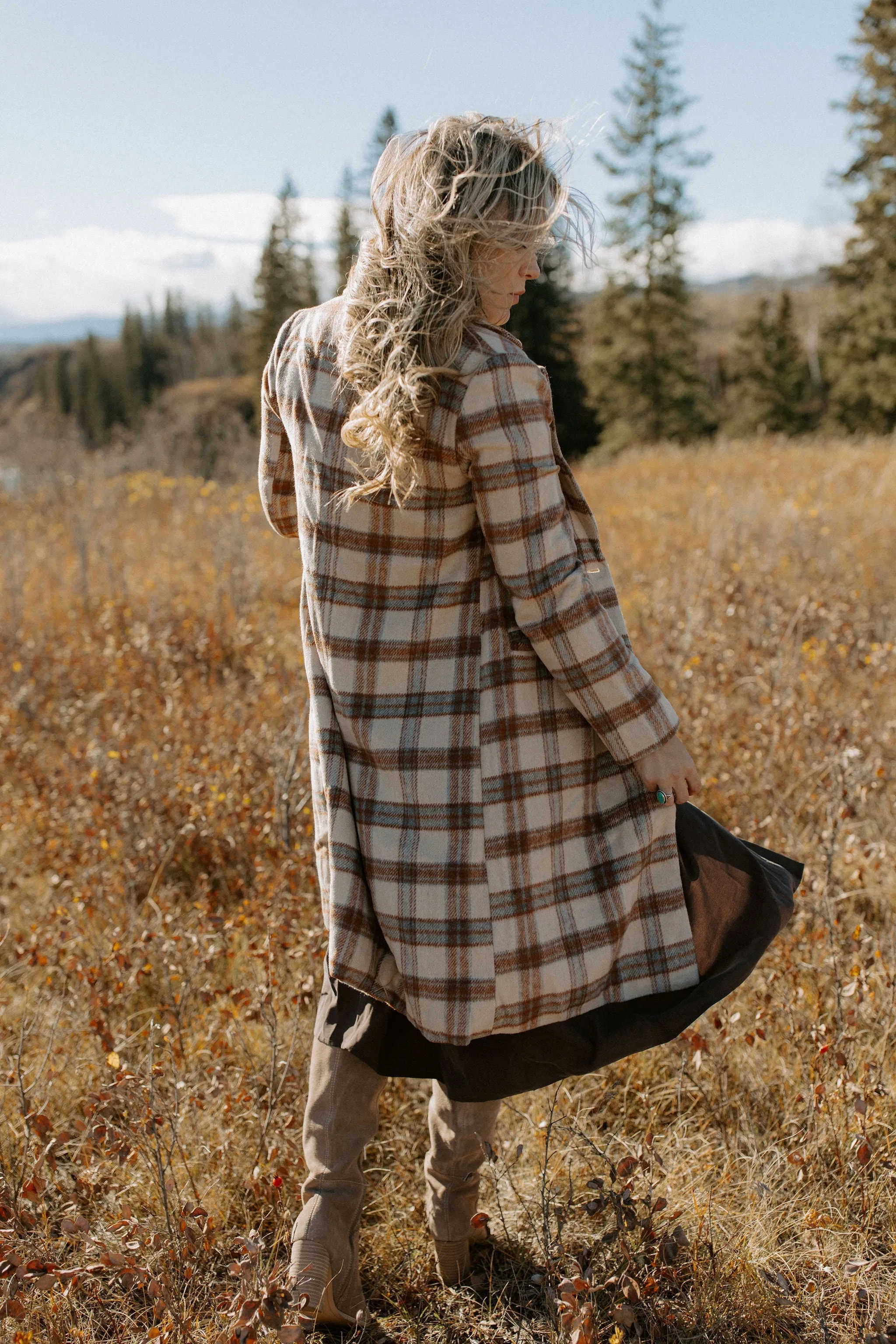 The Nature Lover Plaid Coat