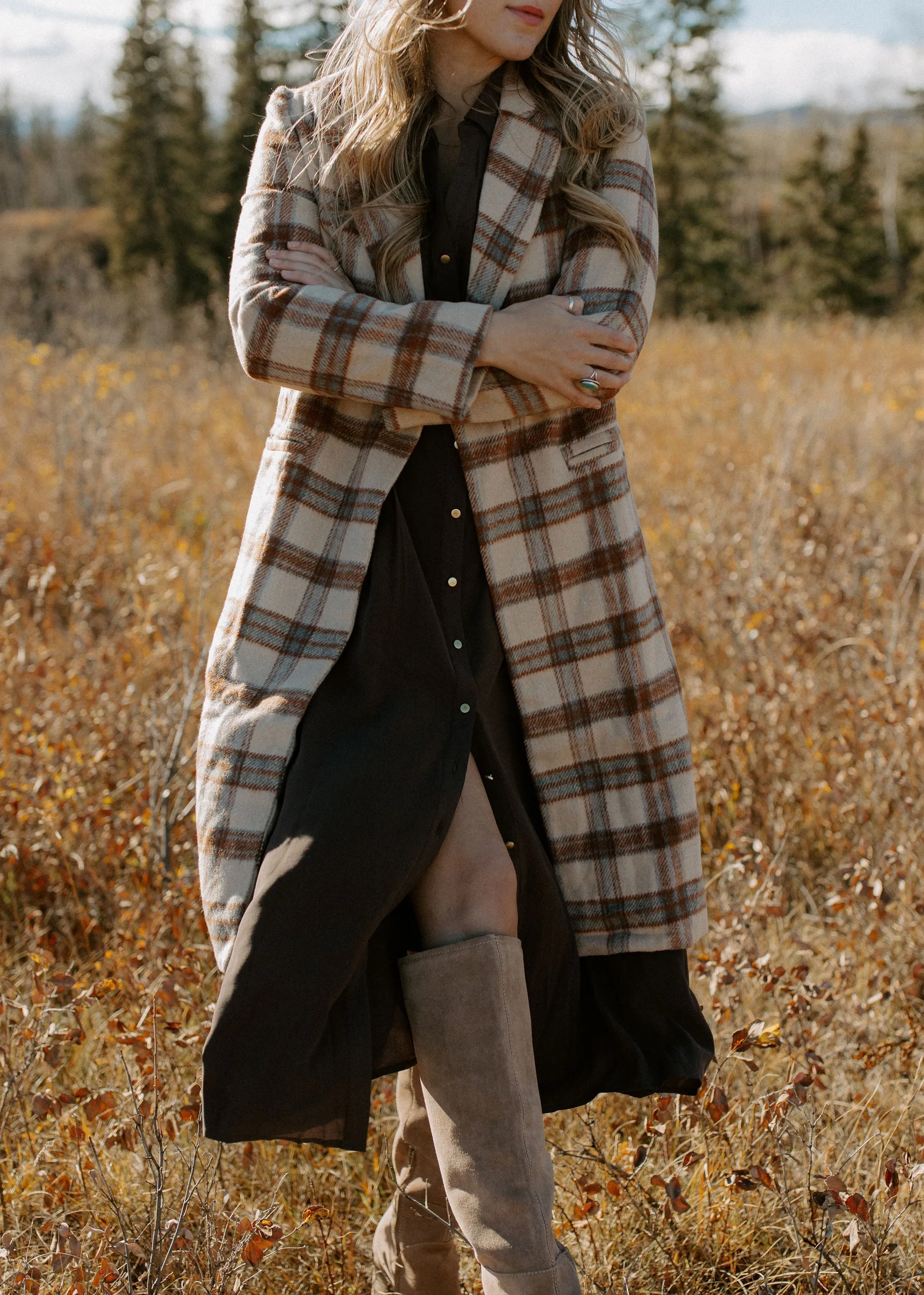 The Nature Lover Plaid Coat