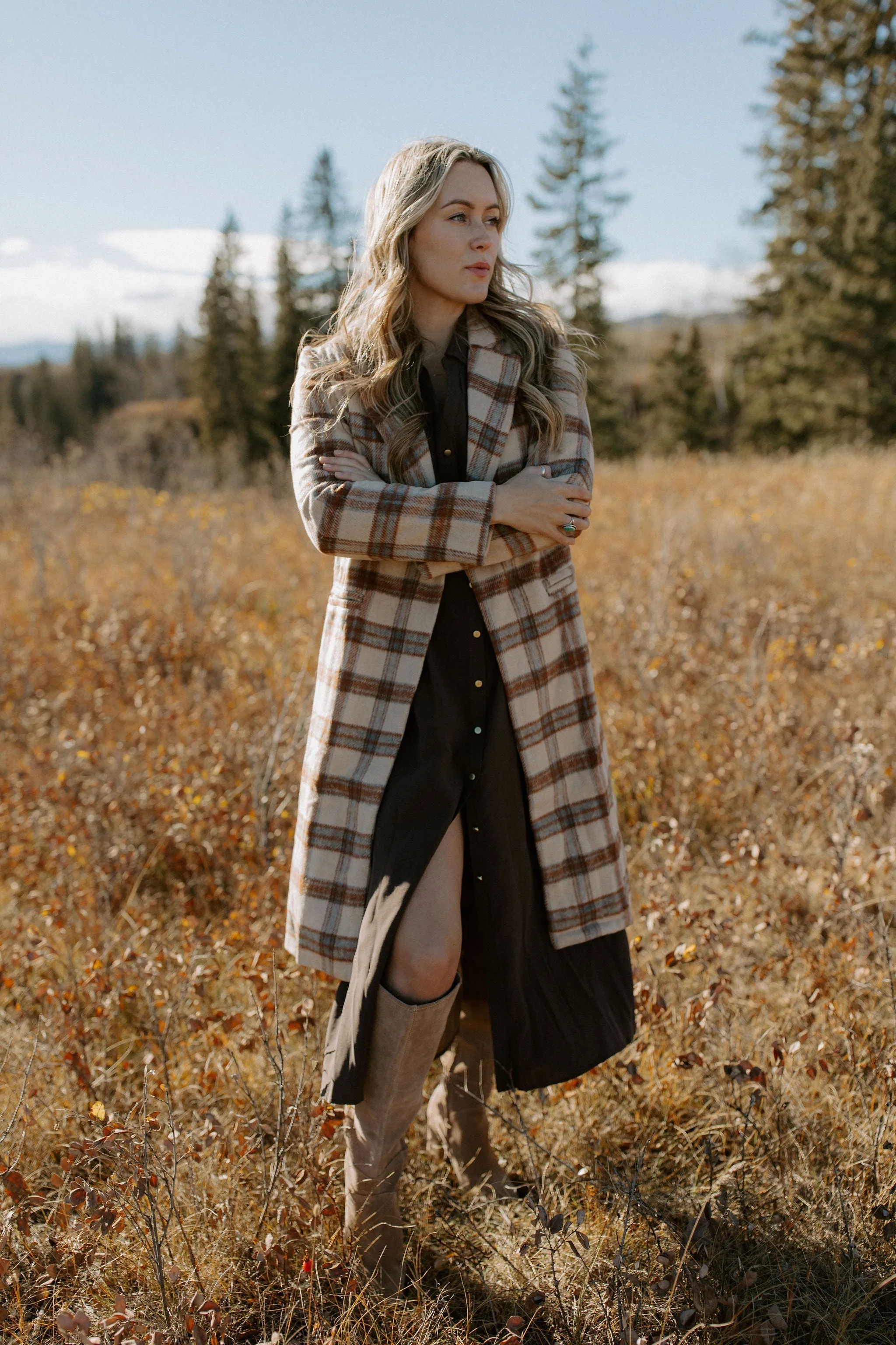 The Nature Lover Plaid Coat